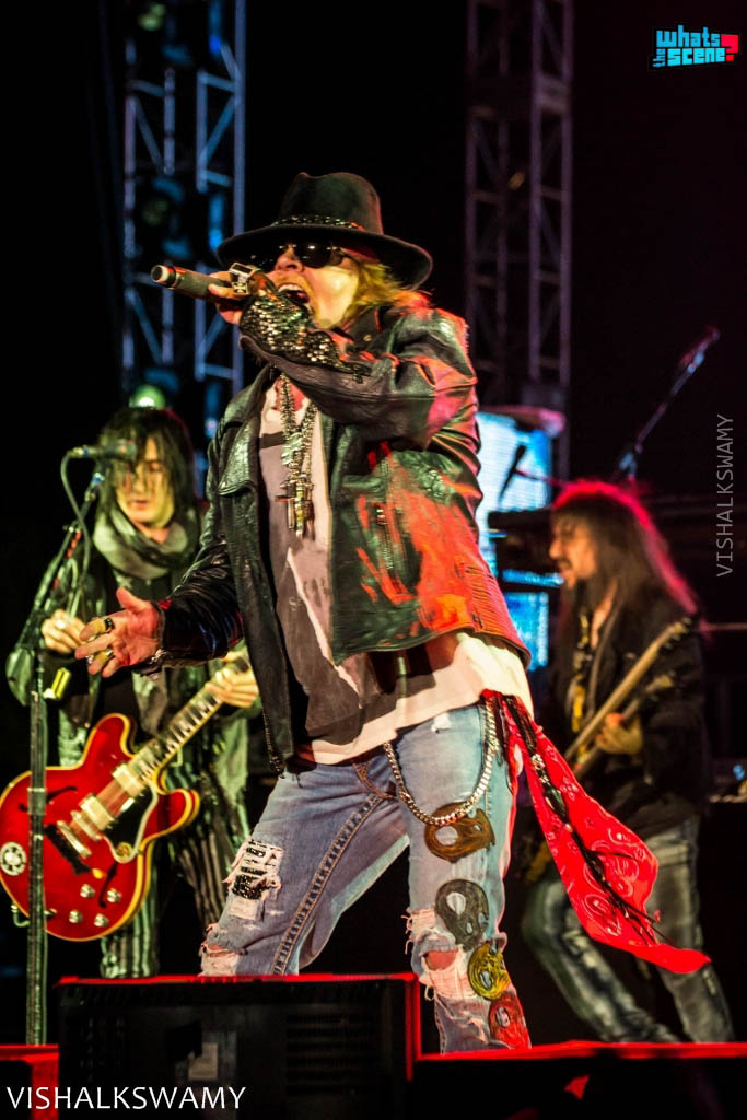 Guns 'N Roses at Bhartiya City, Bangalore