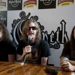 Opeth Press Conference at Hard Rock Cafe, Bangalore