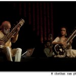 Pt Ravi Shankar And Anoushka Shankar at Palace Grounds, Bangalore