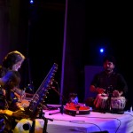 Toumani Diabate and Pt.Vishwamohan Bhatt at Mount Carmel College